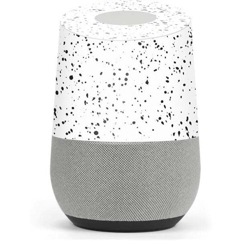 White Speckle Google Home Skin